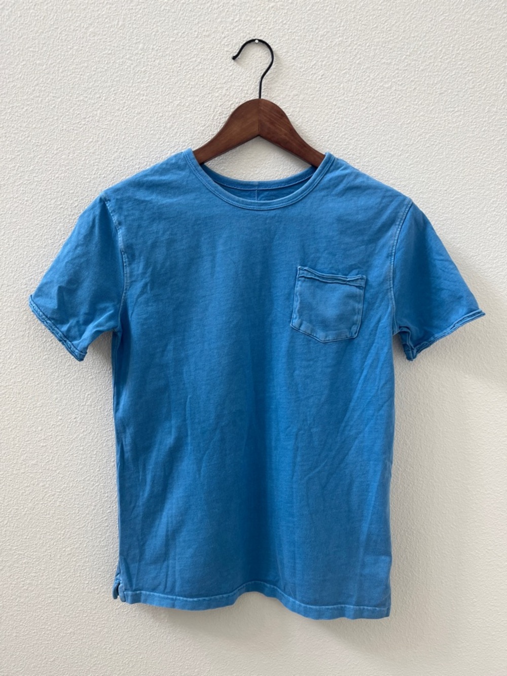 Cat & Jack Blue Short Sleeve Pocket Tee
